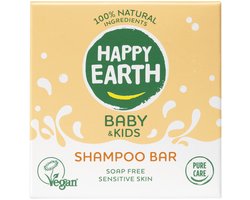 Happy Earth Baby & Kids 100% Natuurlijke Shampoo Bar - 50 gr