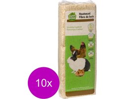 Happy Home Houtvezel - Bodembedekking - 10 x 1 kg