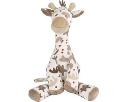 Happy Horse Giraf Gino Knuffel 34cm - Bruin - Baby knuffel