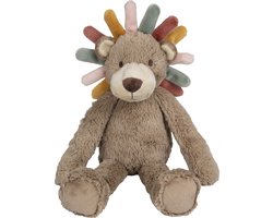 Happy Horse Leeuw Leon Knuffel 38cm - Bruin/Multi colour - Baby knuffel
