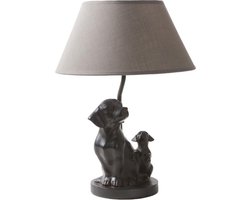Happy-House Lamp Hond 30x30x42 cm Taupe