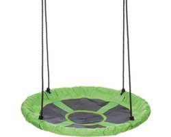 Happy People Nestschommel 90 Cm Zwart/groen 4-delig