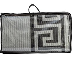 Happy Rhino - Buitenmat 350X270 Rondane Grijs/Zwart