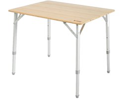 Happy Rhino - Campingtafel Bamboe Lorentz Inklapbaar - Eettafels - Hout - 80 x 60