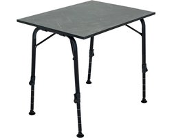 Happy Rhino - Flinders 80 - Kampeertafel - Vouwtafel - Outdoor Tafel - Grijs - 80x60 cm