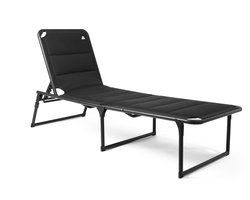 Happy Rhino - Ligbed Belluno - Ligbed - Zonnebed - Relaxstoel - Verstelbaar - Aluminium/Textiel