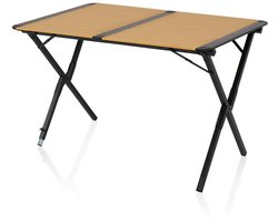 Happy Rhino - Roltafel Booderee - Verstelbaar - Zwart - Kampeertafel - Waterdicht - Eettafels