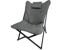 Happy Rhino - Vlinderstoel Reisa - Vouwstoelen - Polyester - 89 x 5 x 52 cm