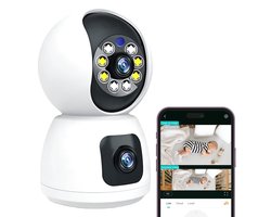 Happy Sprout Baby Monitor Camera voor Kinderen - Babyfoon met camera - Babyphone Camerabewaking - Wifi Babyfoons - Beveiligingscamera Binnen