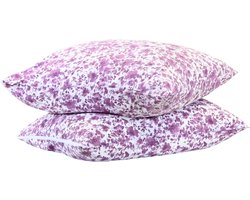 HappyBed Spring blossom kussensloop set 2 stuks - 60x70 cm - 100% Microvezel - Ultieme slaapcomfort
