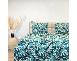 HappyBed Wasbaar dekbed zonder overtrek 240x220 - Bedrukt dekbed zonder hoes - Hoesloos Dekbed met Print - [All-year] - Lits Jumeaux - Golden Oase