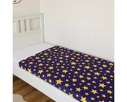 HappyKido® Sensorische Slaaptunnel - Dekbedovertrek - SPD, Angst, ADHD, Autisme - Omhelzend gevoel - Alternatief voor Verzwaringsdeken - Sterren print - Peuterbed