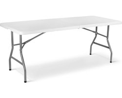 Happyment Camping klaptafel - 4 personen - Inklapbaar - Picknicktafel - Kinderen & volwassenen