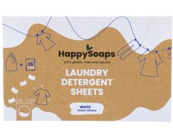 HappySoaps Laundry Detergent Sheets White 35ST