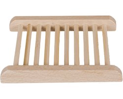 HappySoaps -  Shampoo Bar / Zeep Houder Van Licht Hout