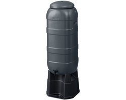 Harcostar BeGreen mini - Regenton - 100 liter - Grijs - Incl. kraan