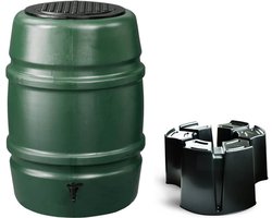 Harcostar - Regentonset Harcostar - 168 Liter Groen + Voet