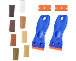 Hard Wax Repair Kit, Floor Repair Kit, Wooden Floor Wash Cover, Scratch Repair for Tables, Cabinets, Shelves, Wardrobes, Wooden Furniture