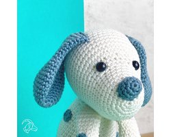 HardiCraft Puppy Brix haakpakket - Hondje haken met patroon - 100% katoen
