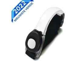 Hardloop verlichting - Hardloop LED lampjes - Alternatief op Hardloopvest - Waterafstotend - Ook ideaal als Wandel of Fiets Verlichting - Kleur Wit