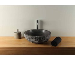 Hardstenen Waskom Hardsteen Rond 42x15 cm | BE-027zk