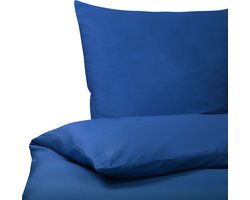 HARMONRIDGE - Beddengoed - Donkerblauw - 135 x 200 cm - Katoen