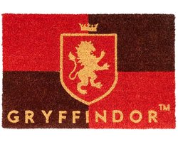 Harry Potter, Decoratieve Deurmat Griffoendor Wapen 43x63cm Antislip, Rood