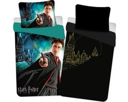 Harry Potter Dekbedovertrek - Harry Glow in the Dark- 140 x 200 cm