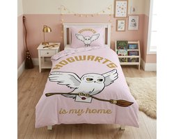 Harry Potter Dekbedovertrek Hogwarts is my home - dekbedovertrek - 140 x 200 cm - Polyester
