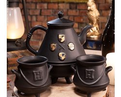 Harry Potter "Hogwarts" Theepot set met 2 ketels