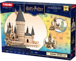 Harry Potter Kasteel Zweinstein - Modelbouwpakket - Houten 3D Puzzel - Bouwpakket - Constructiespeelgoed - DIY Pakket Hout - Bouwset - Modelbouw voor Volwassenen en Kinderen - Miniatuur