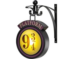 Harry Potter Platform 9 3/4 Lamp - Inclusief Afstandbediening - Huisdecoratie lamp - Kamerdecoratie - Muurlampdecoratie - Speciaal voor Harry Potter Fans