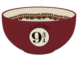 Harry Potter Platform 9 3/4 Mueslikom rood-beige Keramiek -