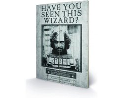 HARRY POTTER - Printing on wood 40X59 - Sirius Wanted