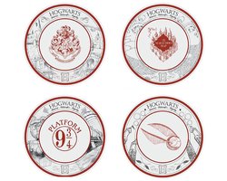 HARRY POTTER - Set van 4 Borden - Harry Potter Universe