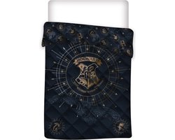 Harry Potter Sprei, Hogwarts - Eenpersoons - 140 x 200 cm - Polyester