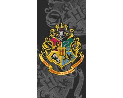 Harry Potter Strandlaken - zwart - 70 x 140 cm