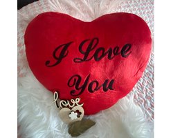 Hart - I love you kussen
