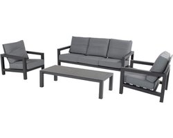 Hartman - Barrosa Loungeset - Antraciet - Aluminium - Olefin