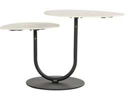Hartman bijzettafel - Rota duo - antraciet - 60x40x50