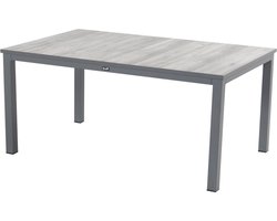 Hartman Comino dining tuintafel 163x105 cm. - Keramiek/Grijs