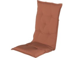 Hartman - Cuba - tuinkussen - hoge rug - 123x50 cm - Cognac - Standenstoel