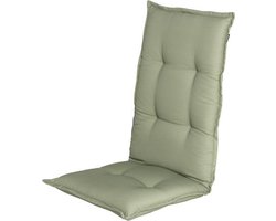 Hartman - Cuba - tuinkussen - hoge rug - 123x50 cm - Sage Groen - Standenstoel