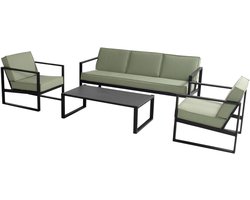 Hartman Jordan Loungeset Aluminium/Sunbrella French Green