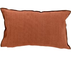Hartman lende kussen - Bella - cognac - 50x30x14cm