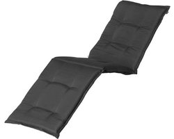 Hartman ligbed tuinkussen Casual 195x63 cm - grijs