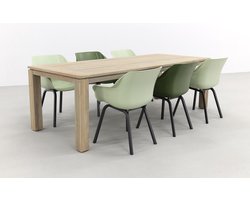 Hartman Sophie Element mixed green/Rome grey 240 cm. tuinset - 7-delig