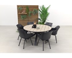 Hartman Sophie Element Xerix / Garden Impressions Edison 148 cm. - ronde tuinset