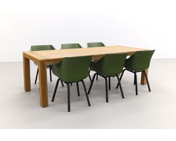 Hartman Sophie Moss Green/Rome brown 240 cm. tuinset - 7-delig