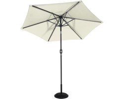 Hartman Sunline parasol rond 300cm  natural.